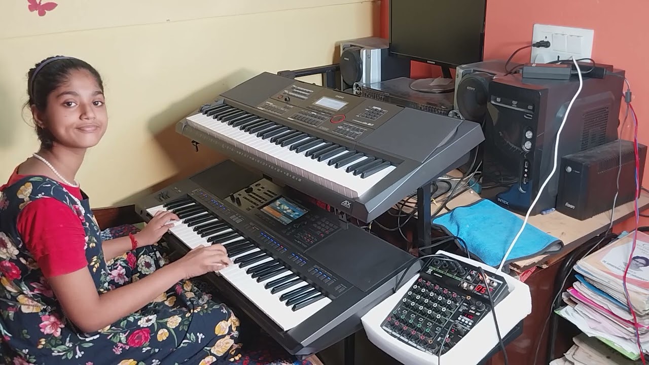 DIL KYA KARE JAB KISI KO KISI SE PYAR HO JAYE | Instrumental In Keyboard By #ELEENA_ADITYA.