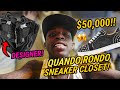 "Imma Sell Them For $50,000!" Quando Rondo Shows Off INSANE Sneaker Collection! Jordans & More 😱