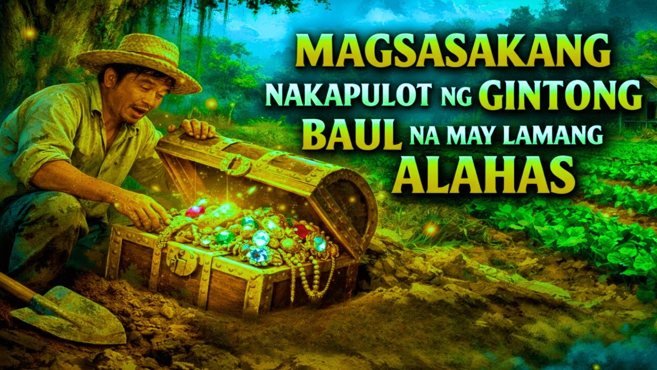 MAGSASAKANG NAKAPULOT NG GINTONG BAUL NA MAY LAMANG ALAHAS  True Story