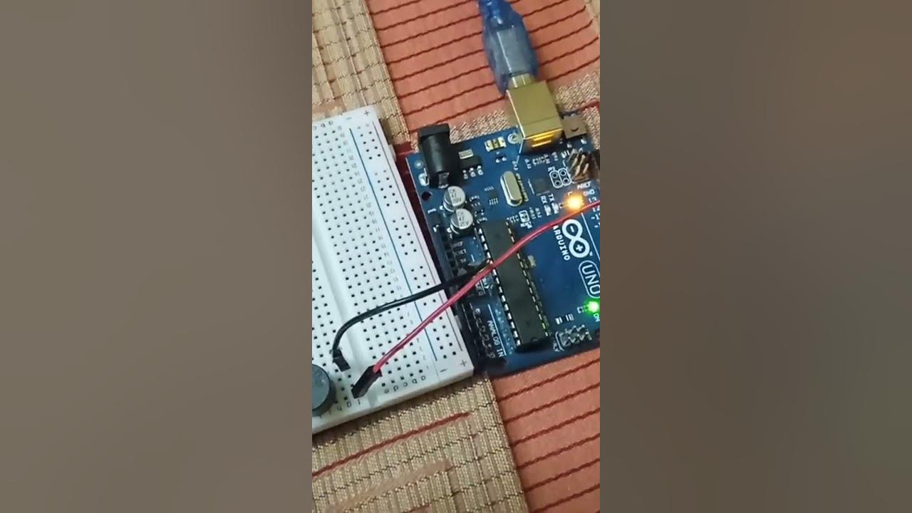Arduino coding: Active Piezo Buzzer:Happy Birthday Song