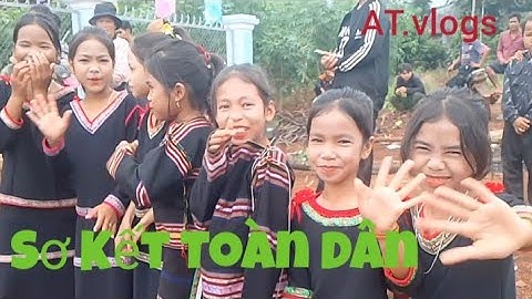 Lê Sơ Kết Đại Đoàn Kết Toàn Dân - Thôn Làng Kro Xã ia O, Huyện chư prông GL |Anh Tú vlogs