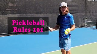 Pickleball Rules 101  Basics, Singles, Doubles