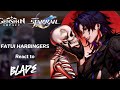 Fatui Harbingers react to Blade HSR ‖Genshin Impact x Honkai Star Rail ‖