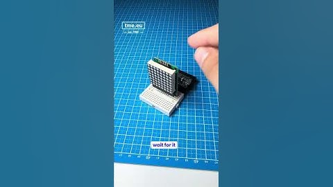 LED Matrix - Arduino Project for Beginners #arduino #engineering #diy