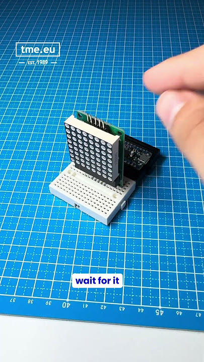 LED Matrix - Arduino Project for Beginners #arduino #engineering #diy