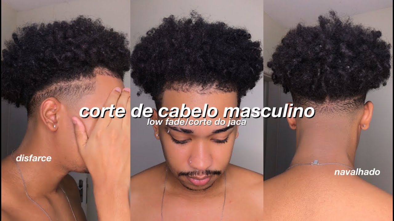 CORTES PRA CABELO CACHEADO/CRESPO MASCULINO 2021 