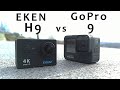 EKEN H9R vs GoPro 9 Black Comparison : Which one is better? (Round 5)