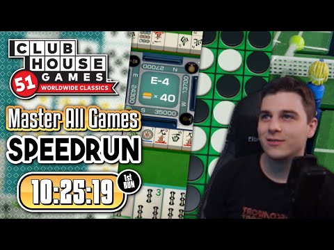 MASTER ALL GAMES Clubhouse Games: 51 WWC Speedrun in 10:25:19 (First Run)