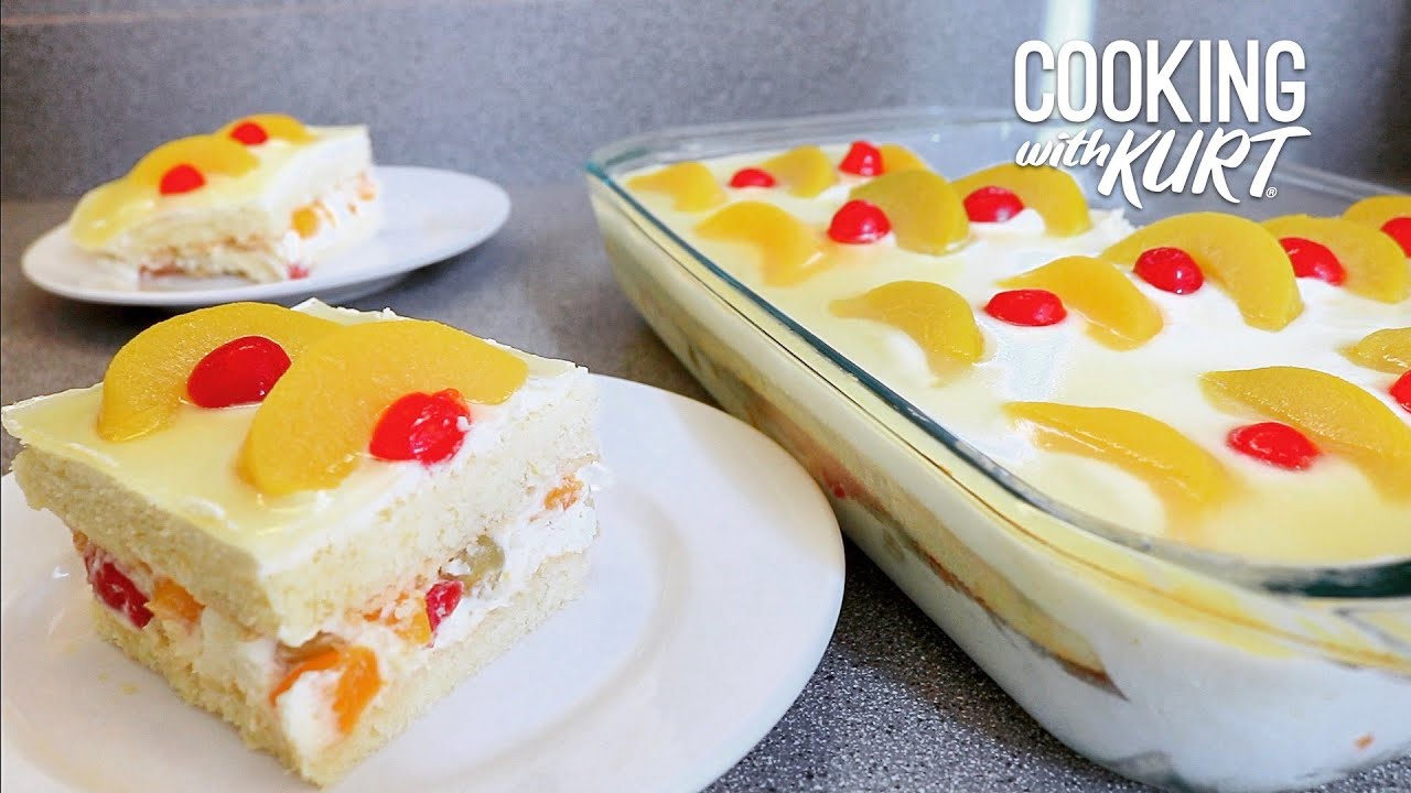 Goldilocks Crema De Fruta: Vanilla Sponge Cake With Sweet Custard-Fruit ...