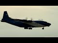 АН-12 СибНИА посадка Угольный Чукотка Antonov 12 landing at Chukotka