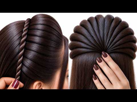 Most Beautiful & Trendy Hairstyle Tutorial | Elegant Hairstyle For Girls | Hair Design