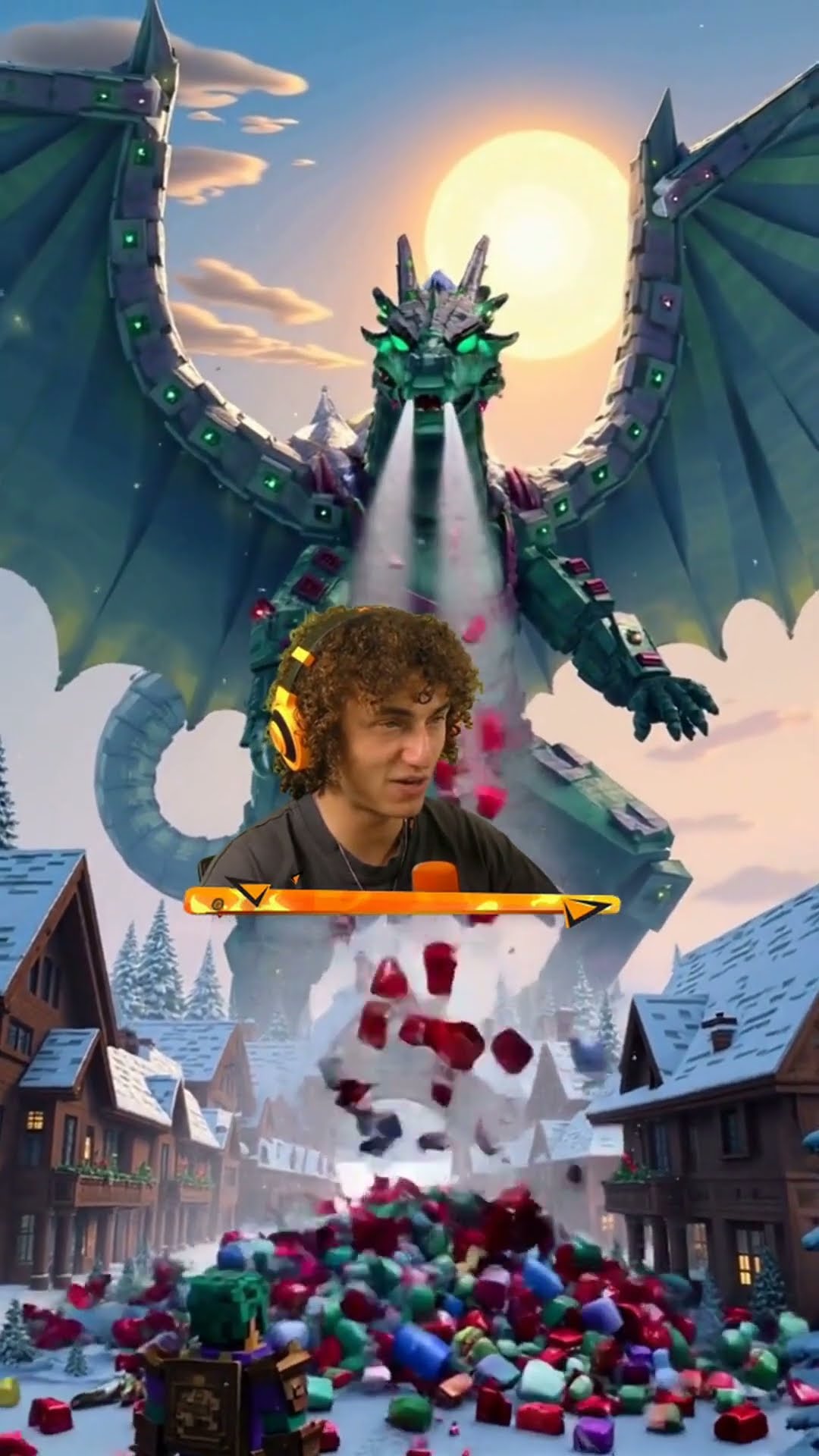 New Year's Dragon SURPRISES Villager!?
