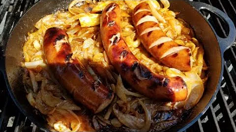 Maxwell Street Polish ,grilled footlong polish& gr...