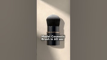 Model a Brush in 60 sec #3d #blender #3dmodeling