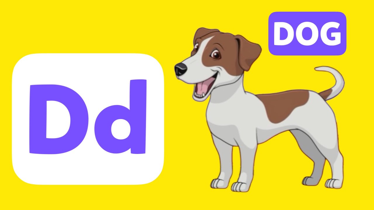 Words That Start with Letter D for Toddlers - English Words for ...