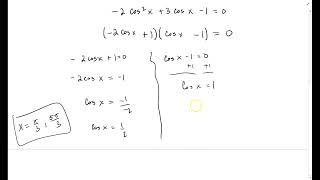 Accelerated Math 3 | 13-4 Solving Trig Equations with More Than One Trig Function