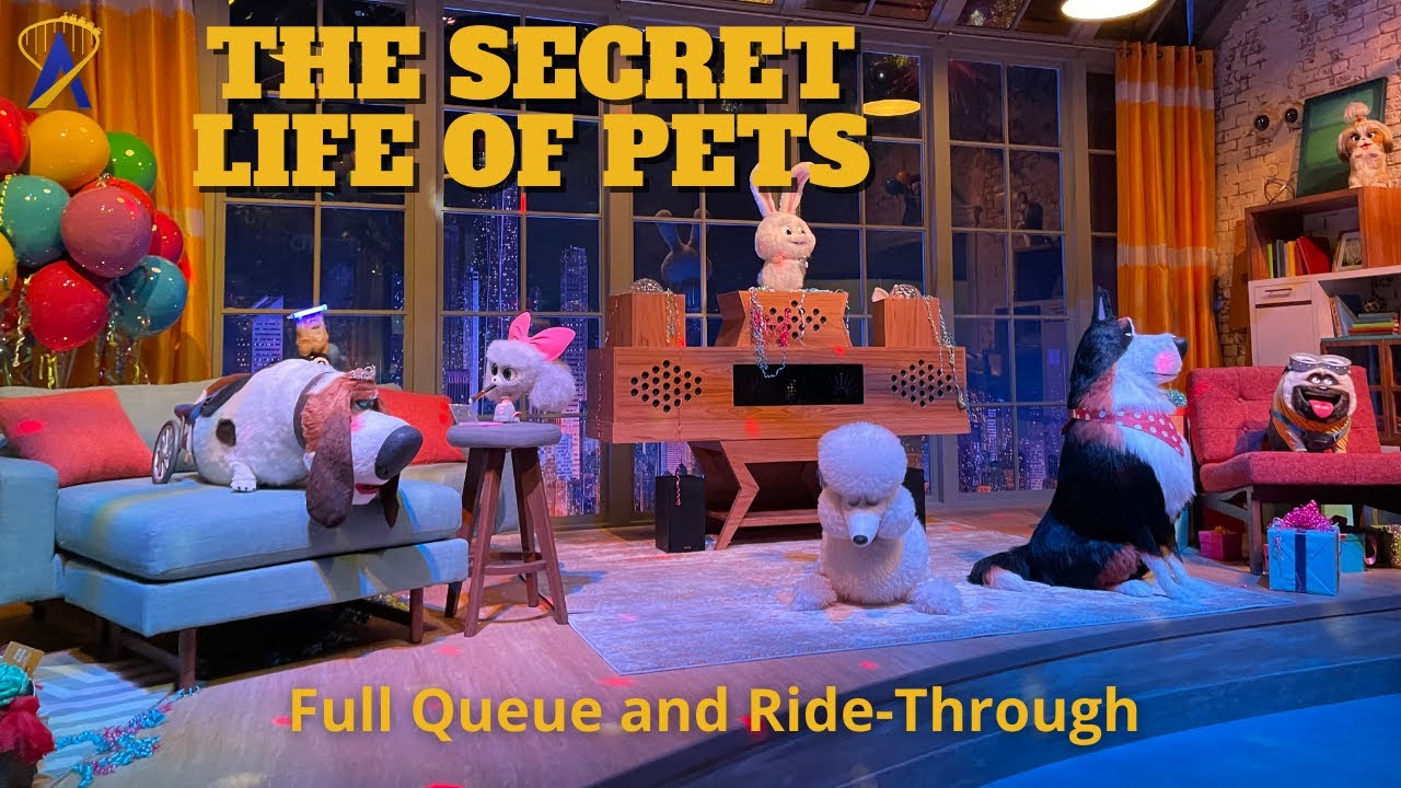 Full The Secret Life of Pets RideThrough and Queue at Universal