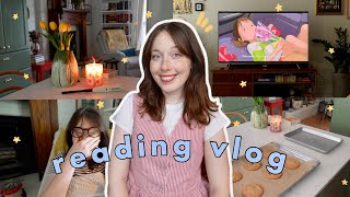 cozy rainy weekend reading vlog! 2 incredible romances!