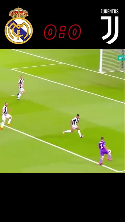 Senga bitta maslahat real bilan oʻynashma😅❤️❤️real Madrid 🆚 Juventus#football #edit