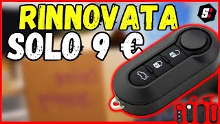 sostituzione chiave fiat punto guscio cover chiave - Fiat Punto key cover replacement #fiat #carkey