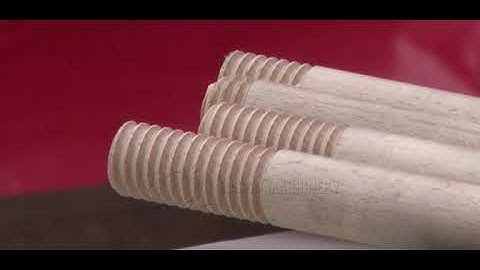 Manual Model Wood Stick Threading Machine