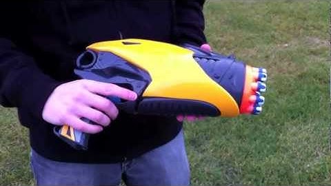 Nerf Dart Tag Speedswarm - Range Test (Stock)