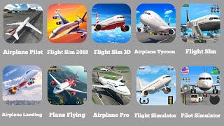 Airplane Flight Pilot,Flight Simulator 2018,Flight Simulator 3D Pilot,Airplane Pro,Airplane Landing screenshot 1