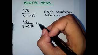 Pembahasan latihan soal matematika mengenai pangkat/eksponen, bentuk
akar, dan logaritma. ... selamat belajar.