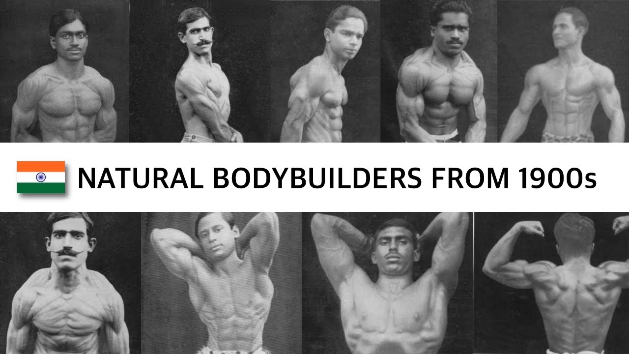 First Body Building Early Indian Natural Bodybuilders We Forgot ! - YouTube