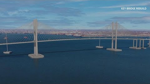 Design concept unveiled for new Francis Scott Key Bridge in Maryland
