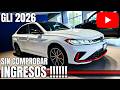 VOLKSWAGEN JETTA GLI 2026 TSI *SIN INGRESOS - RESEÑA JUNIO SEDAN DEPORTIVO TURBO 2.0 L 230 HP DSG 7