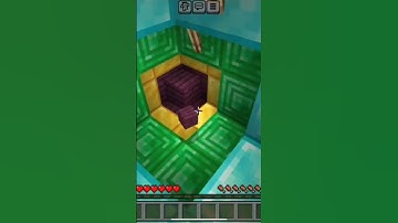 Minecraft ENDLESS STAIRCASE Loop #shorts