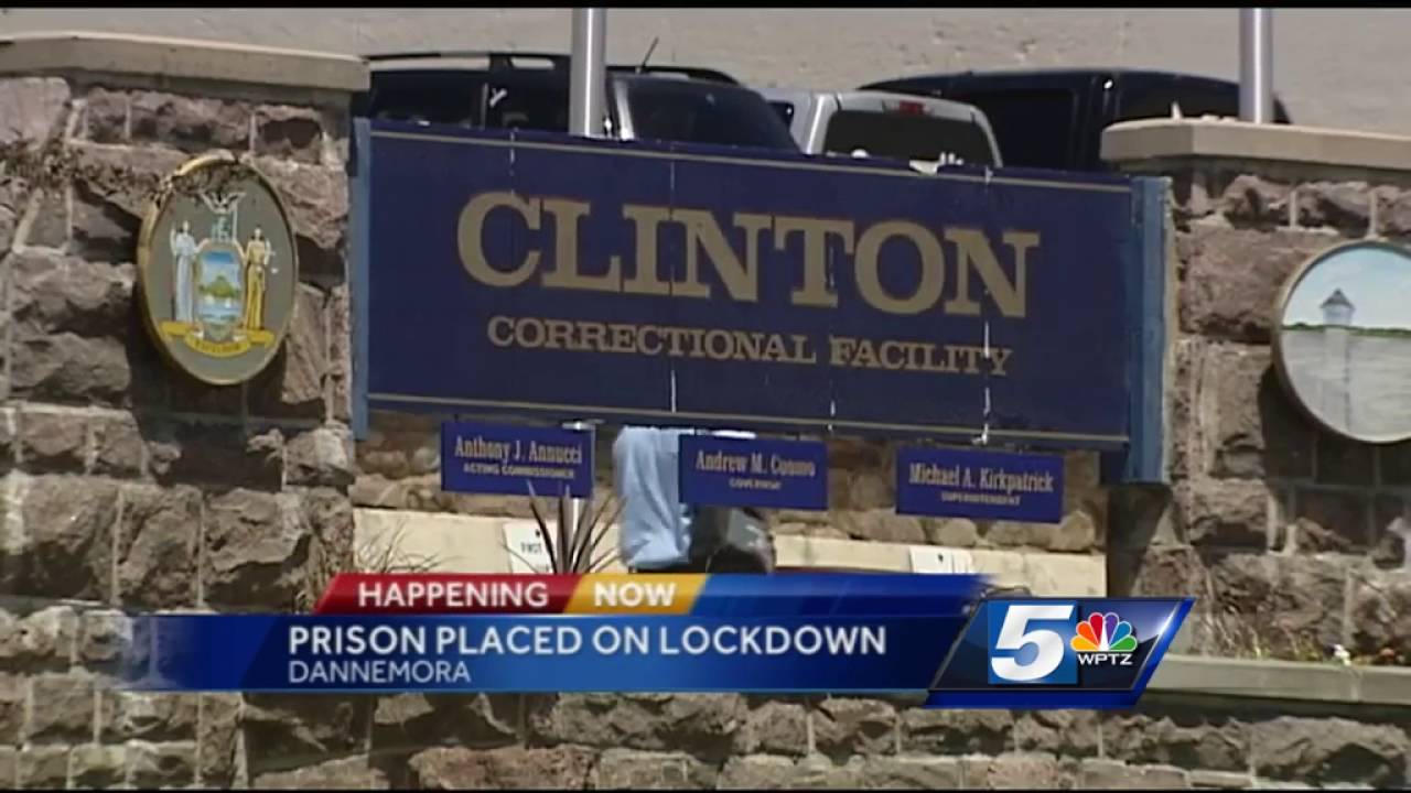 Clinton Correctional Facility on lockdown YouTube