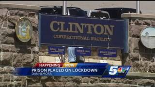 Clinton Correctional Facility on lockdown