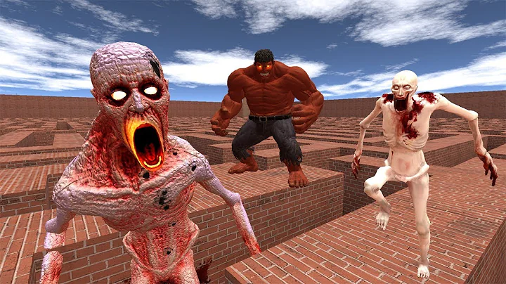 Never Go To Maze With SCP 096 in Garry’s Mod