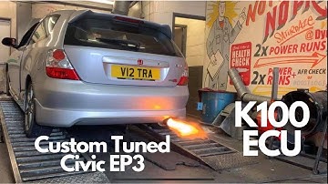 FLAME REMAP Honda Civic Ep3 Type R Custom Tune