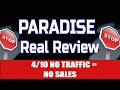 Paradise Review-  🔥 Traffic Issues Revealed 4/10 🔥 Paradise by Glynn Kosky Real Honest Review 🔥