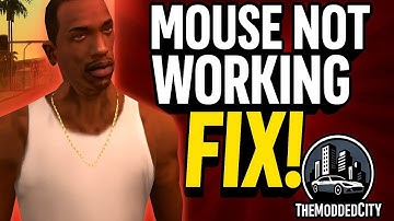 🔥GTA San Andreas PC Mouse Not Working FIX | 100% Working Method (No Mods Needed)