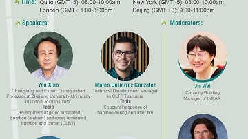 Webinar | Structural use of engineered bamboo
