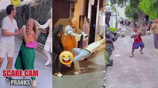 😈😈 SCARECAM Pranks Reaction 2024 #05 | 👻👻 Funny Scare Pranks/Jumpscare/Funny Videos