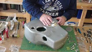 1/6 scale Armortek M26 Pershing RC Tank build. (Vid 19) Tank Turret detailing and test fitting.