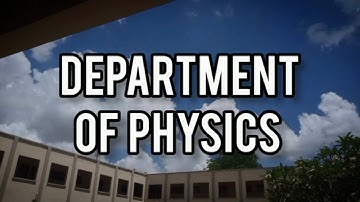 NEDUET Department of Physics Introduction Video