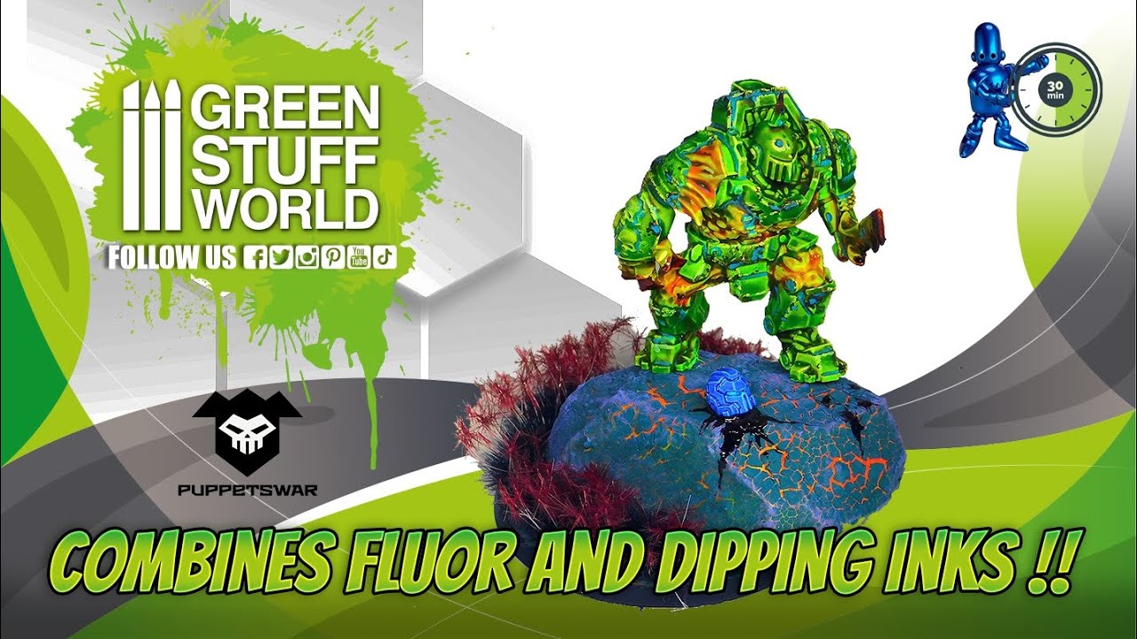 Green Stuff World Paint Set - Dipping collection 03