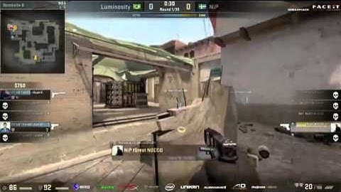 f0rest 1v4 clutch against LG