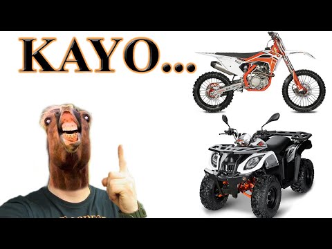 Kayo ATV et Kayo Dirt Bikes - Parce que vous l'avez demandé...