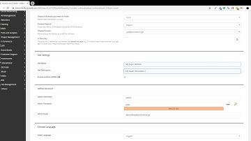 Installing WordPress using Softaculous on the Centos Web Panel