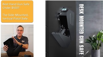 Bedside Pistol Safe Review - Quick Access Dalmbox Biometric Pistol Safe
