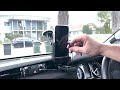 Iphone 15 pro car mount with strike clear case