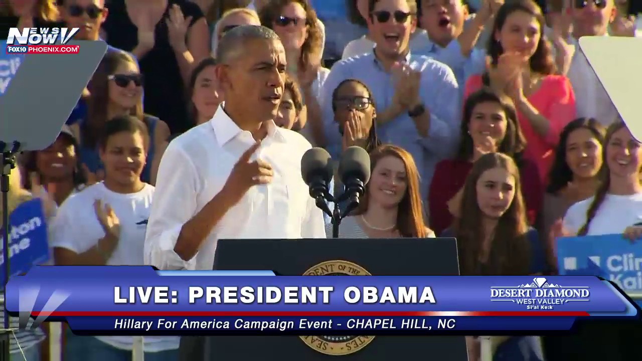FULL SPEECH President Barack Obama Campaigns for Hillary Clinton in