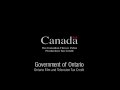 Canadian film tax credit logo compilation